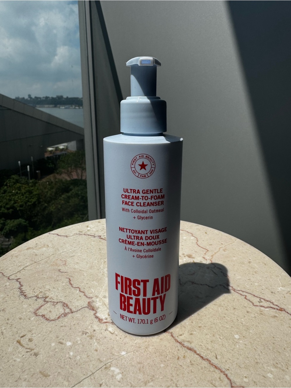 First Aid Beauty Ultra Gentle Cream-to-Foam Face Cleanser - Picture 2 of 3